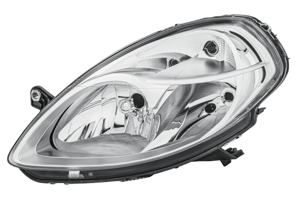 Far fata Stanga (halogen, H3 H7 PY21W W5W, electric, cu motor, culoare insert: argintiu, culoare semnalizator: alb) potrivit LANCIA YPSILON