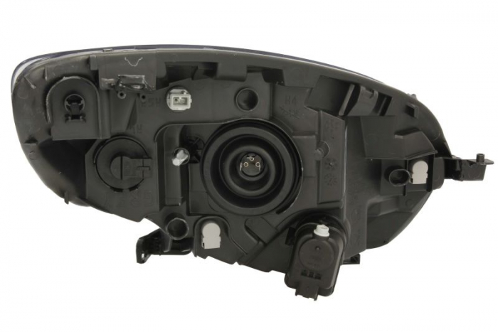 Far fata Stanga (halogen, H4, electric, cu motor, culoare insert: cromat, culoare semnalizator: transparent) potrivit CITROEN C1 -04.14 [2]