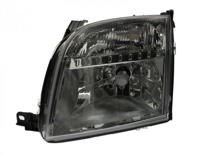 Far fata Stanga (halogen, H4 PY21W W5W, electric, cu motor, culoare insert: cromat, culoare semnalizator: alb) potrivit FORD FUSION