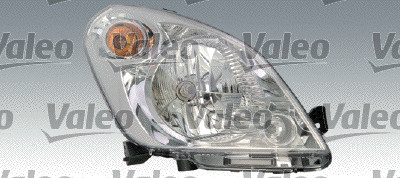 Far fata Stanga potrivit SUZUKI SPLASH pana in 2010 (halogen, H4/W5W, electric, cu motor, culoare insert: cromat, culoare semnalizator: transparent) [3]
