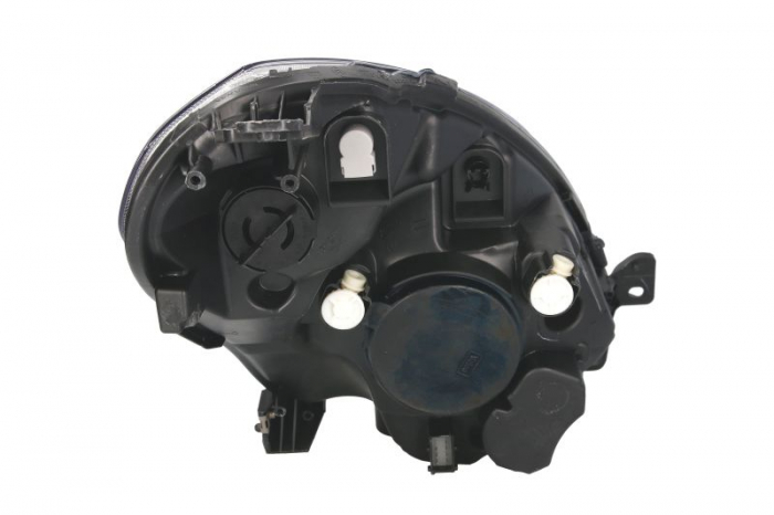 Far fata Stanga potrivit SUZUKI SPLASH pana in 2010 (halogen, H4/W5W, electric, cu motor, culoare insert: cromat, culoare semnalizator: transparent) [2]