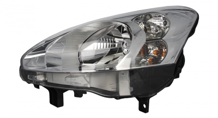 Far fata Stanga (halogen, H4 W5W, electric, cu motor, culoare semnalizator: transparent) potrivit PEUGEOT PARTNER, PARTNER TEPEE, PARTNER MINIVAN