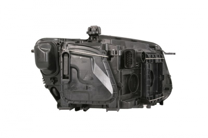 Far fata Stanga potrivit AUDI Q5 pana in 2016 (halogen, H7, electric, fara motoras, culoare insert: negru, culoare semnalizator: transparent) [2]