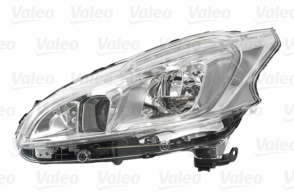 Far fata Stanga (halogen, H7, electric, fara motoras, culoare semnalizator: transparent) potrivit PEUGEOT 208 I, 208 II, 208 HATCHBACK 03.12-06.15