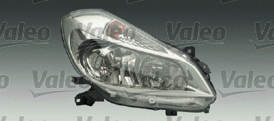 Far fata Stanga (halogen, H7, electric, fara motoras, culoare semnalizator: transparent) potrivit RENAULT CLIO III, CLIO III/HATCHBACK 05.05-01.08 [3]
