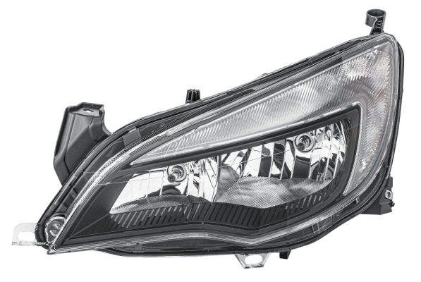 Far fata Stanga (halogen, H7/H7/LED, electric, cu motor, culoare insert: negru) potrivit OPEL ASTRA J, ASTRA J GTC -06.15 [3]