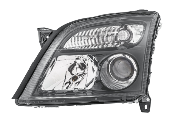 Far fata Stanga (halogen, H7 H7 PY21W W5W, electric, fara motoras, culoare insert: negru, culoare semnalizator: alb) potrivit OPEL SIGNUM, VECTRA C, VECTRA C GTS -09.05