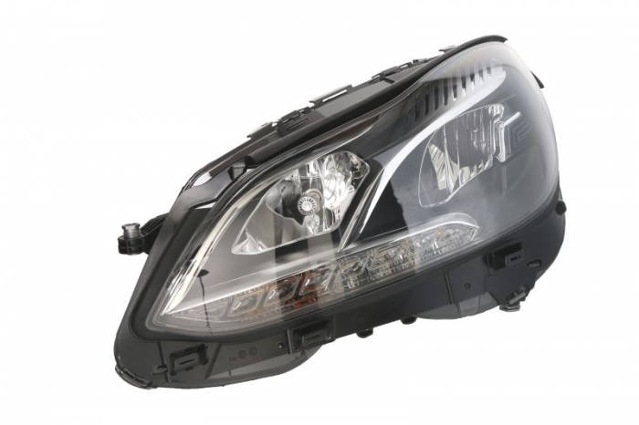 Far fata Stanga (halogen, H7 LED PSY24W, electric, cu motor, fara controler LED) potrivit MERCEDES E T-MODEL (S212), E (W212) potrivit MERCEDES 02.13-