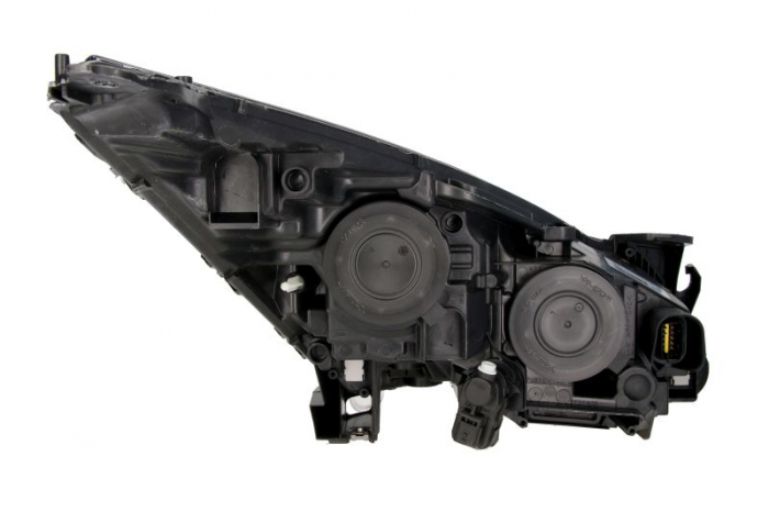 Far fata Stanga potrivit PEUGEOT 3008 pana in 2013 (halogen, H9, electric, cu motor, culoare insertie: gri, culoare semnalizator: transparent) [2]