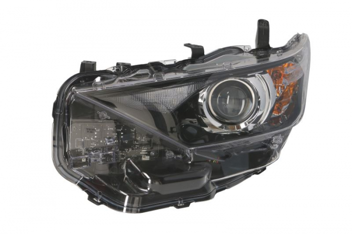 Far fata Stanga (halogen, HIR2 LED, electric, fara motoras) potrivit TOYOTA AURIS 05.15-