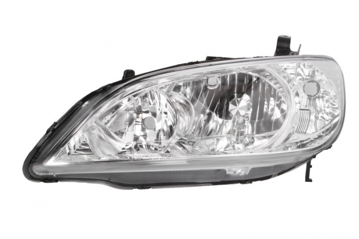 Far fata Stanga (HB3 HB4, electric, fara motoras) potrivit HONDA CIVIC VII 01.03-12.06