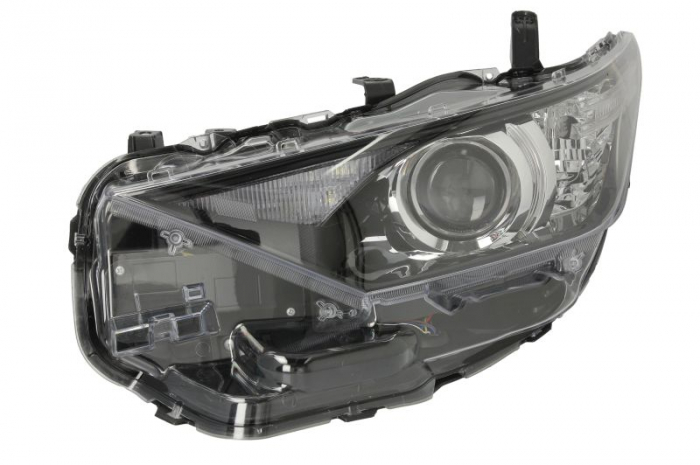 Far fata Stanga (HIR2 LED WY21W, fara motoras, culoare insert: negru) potrivit TOYOTA AURIS, COROLLA 01.15-