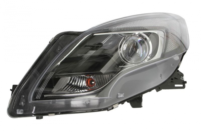 Far fata Stanga (HIR2 PY21W W21, electric, cu motor, culoare insert: cromat negru) potrivit OPEL ZAFIRA C