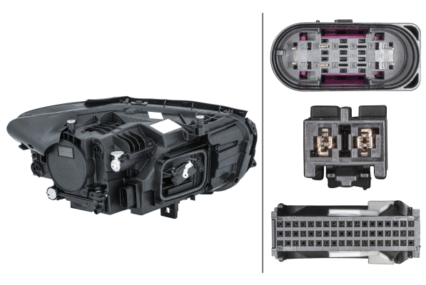 Far fata Stanga potrivit MERCEDES B SPORTS TOURER (W247) (LED, cu motor, nici un controler) [2]