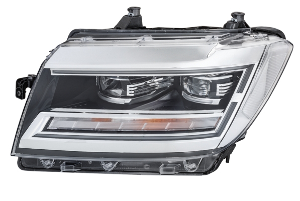 Far fata Stanga (LED, H21W LED, electric, cu motor) potrivit MAN TGE; VW CRAFTER