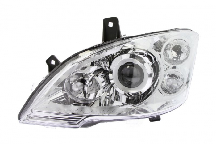 Far fata Stanga (xenon, D1S H7 LED, electric, cu motor) potrivit MERCEDES VITO (W639)
