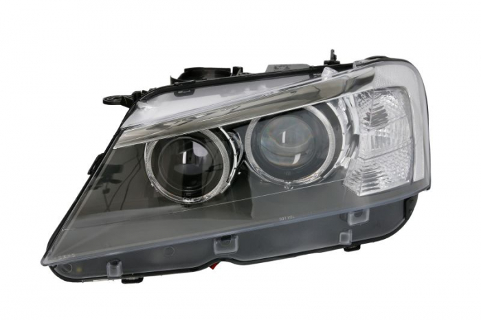 Far fata Stanga (xenon, D1S LED PY21W, electric, cu motor) potrivit BMW X3 (F25)