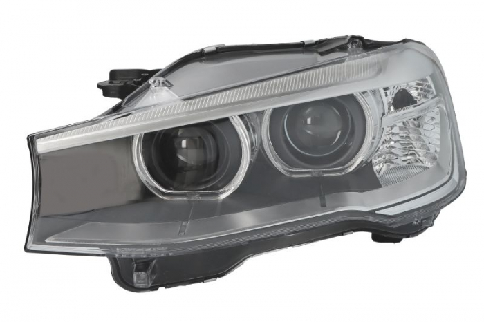 Far fata Stanga (xenon, D1S LED PY21W, electric, cu motor) potrivit BMW X3 (F25), X4 (F26)