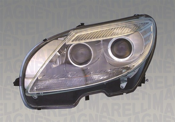 Far fata Stanga (xenon, D2S H7 W5W, automat, cu motor, bec, culoare insert: cromat) potrivit MERCEDES S (C216)