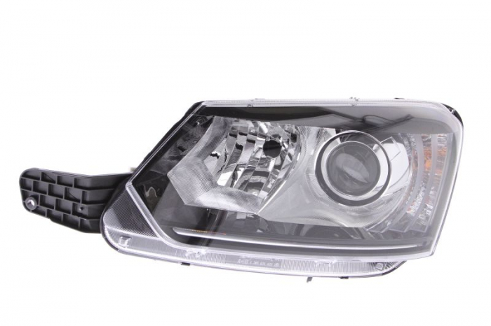 Far fata Stanga (xenon, D3S H7 LED PWY24W, electric, cu motor) potrivit SKODA YETI 11.13-