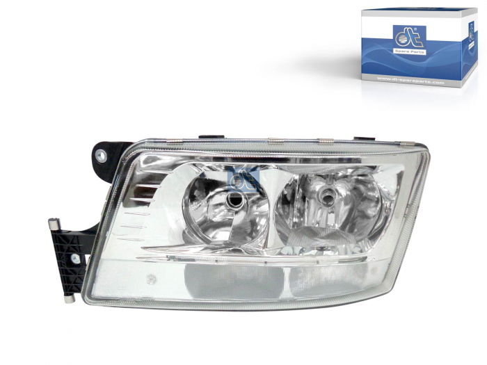 Far stanga (2 H7 2 LED PY21W, electric, cu motor, cu lumina de zi, culoare insert: crom platinat) EURO 6 potrivit MAN TGS I, TGX I 09.16-09.21