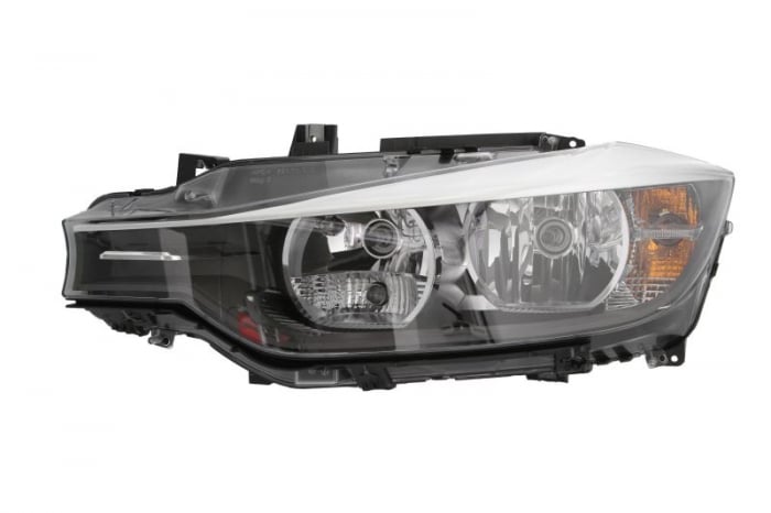 Far stanga 2 H7, electric, cu motoras, cu DRL BMW Seria 3 F30, F31, F80 intre 2011-2015