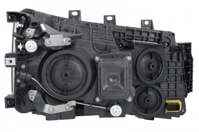 Far stanga (2*H7/H21W/LED, electric, cu motor, cu lumina de zi, culoare insert: crom platinat) potrivit SCANIA G II, L, P II, R II, S 06.17- [2]