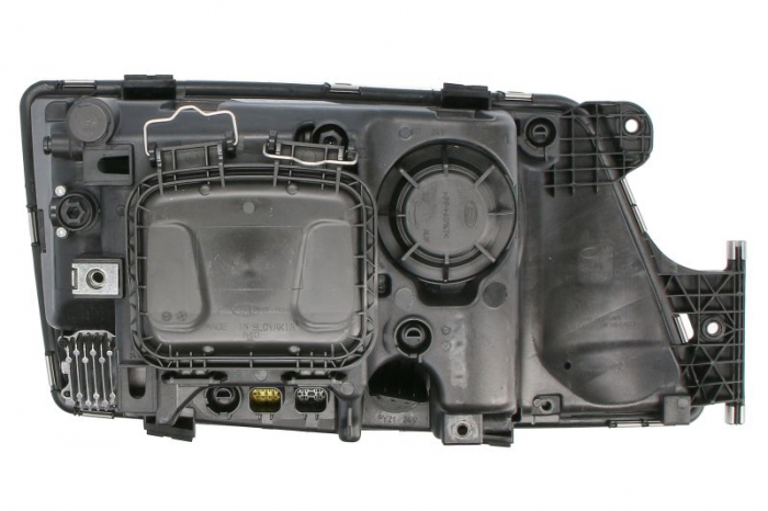 Far stanga (2*H7/LED/PY21W, electric, cu motor, culoare insert: crom platinat, culoare indicator: transparent) potrivit MAN TGX I 06.06-09.21 [2]