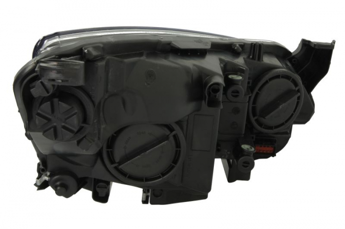 Far stanga (2*H7, reglaj electric, cu motoras, cu lumini de zi, fundal negru/insertii crom) OPEL ASTRA 2012-2015 [2]