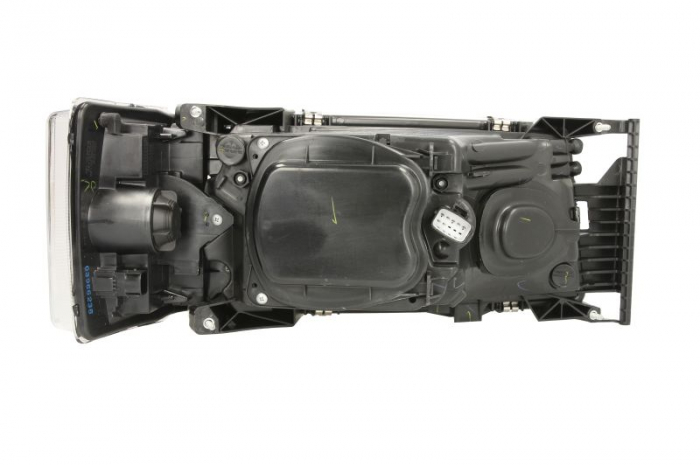 Far stanga (4*LED/8*LED/H1/H21W/H7, reglaj electric insertii crom, Semnalizator portocaliu) SCANIA P,G,R,T dupa 2004 [2]