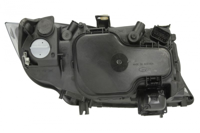 Far Stanga potrivit BMW 3 (E90), 3 (E91) 2004-2012 (bi-xenon, D1S/H7/PY21W, automat, cu motor, culoare semnalizator: portocaliu) [2]