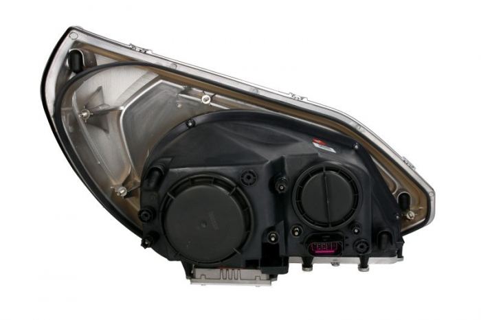 Far stanga (Bi-Xenon/H15/LED, culoare insert: negru) potrivit SETRA 500 01.12- [2]