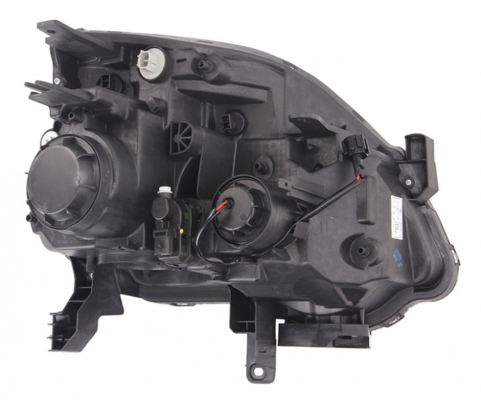 Far stanga D1S/H1, electric, cu motoras, interior argintiu, semnalizator transparent NISSAN X-TRAIL T31, Off-road intre 2007-2010 [2]