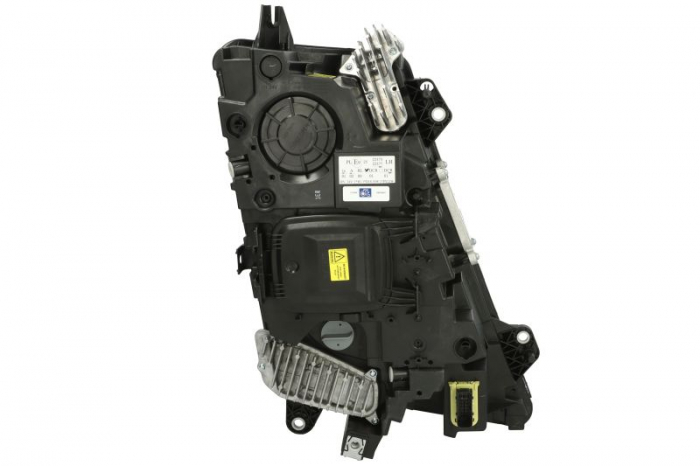 Far stanga (D1S/H1/LED/PY21W, manual, culoare insert: crom platinat, culoare indicator: transparent) potrivit VOLVO FH II 01.12- [2]