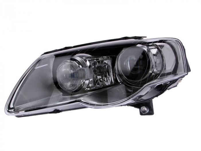 Far stanga (D1S H7, cu motoras, Xenon cu iluminare in viraje) VW PASSAT 2005-2010