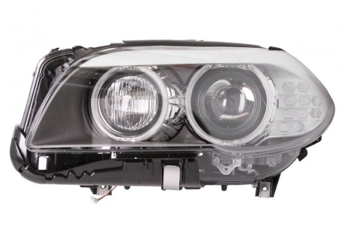 Far Stanga (D1S H7 LED, electric, cu motor, Bi-Xenon; LED) potrivit BMW Seria 5 (F10), 5 (F11) 12.09-06.13