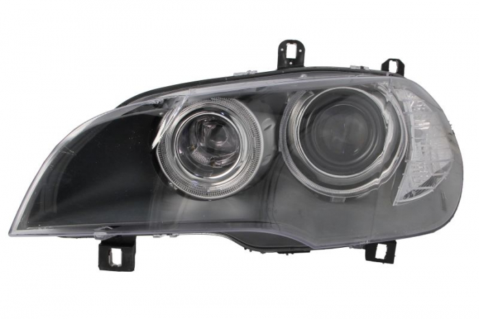 Far Stanga (D1S H8 LED PY24W, electric, cu motor) potrivit BMW X5 E70 02.07-04.10