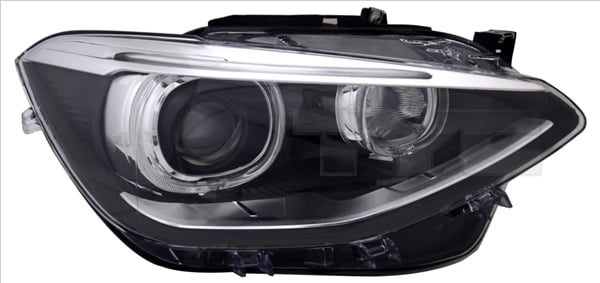 Far stanga (D1S LED, cu motor, fara controler LED) potrivit BMW 1 F20, F21 11.10-03.15