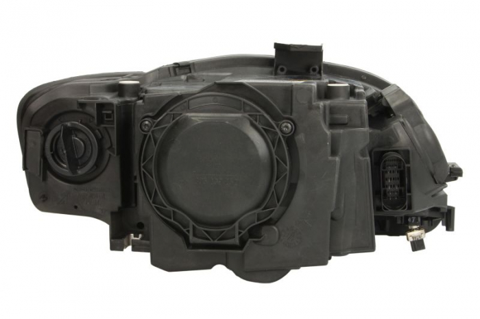 Far stanga (D1S, reglaj electric, cu motoras, fundal transparent) AUDI A4 2004-2008 [2]