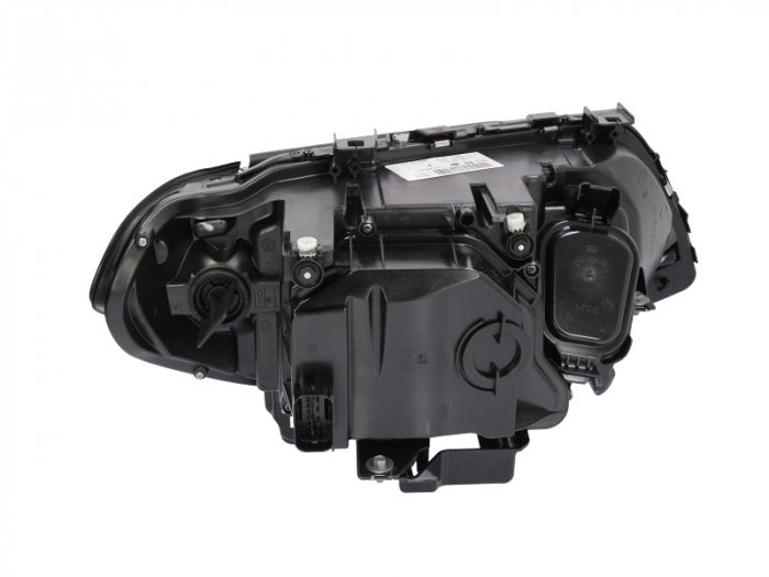 Far stanga (D2S/H1/H10W/PY21W, reglaj electric, cu motoras, fundal negru, fundal transparent) BMW X5 (E53) 2003-2006 [2]