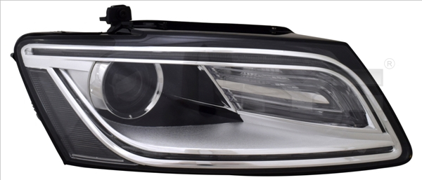 Far Stanga (D3S LED, electric, cu motor) potrivit AUDI Q5 06.12-10.16