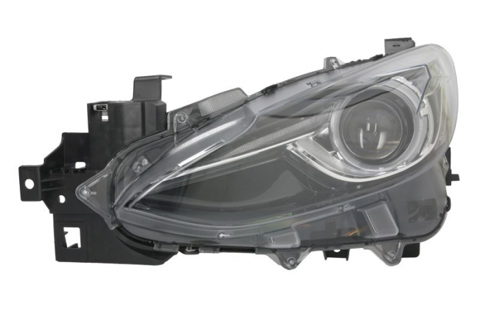 Far Stanga (D3S LED, electric, fara motoras, xenon, culoare interior: negru) potrivit MAZDA 3 -03.19