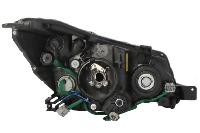 Far Stanga (D4R/HB3/LED/WY21W, electric, cu motor, culoare insert: cromat, culoare semnalizator: transparent) potrivit SUBARU FORESTER [2]