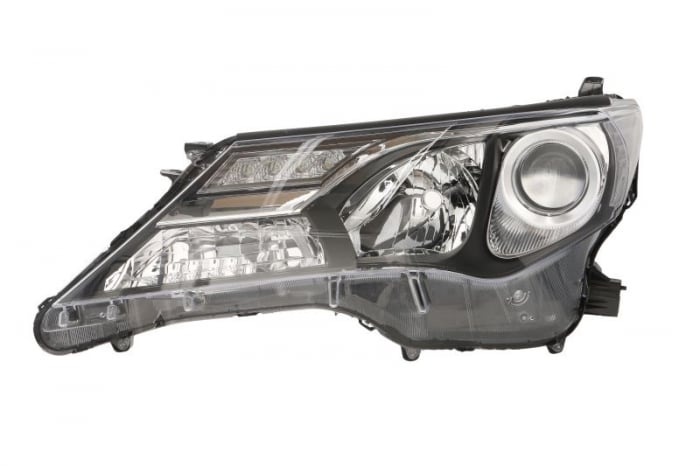 Far Stanga (D4S HB3 LED WY21W, fara motoras) potrivit TOYOTA RAV 4 IV