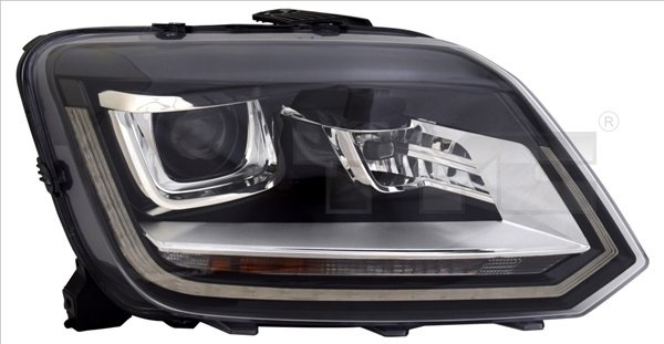 Far stanga (D8S LED, electric, cu motor) potrivit VW AMAROK 2H 09.10-05.22