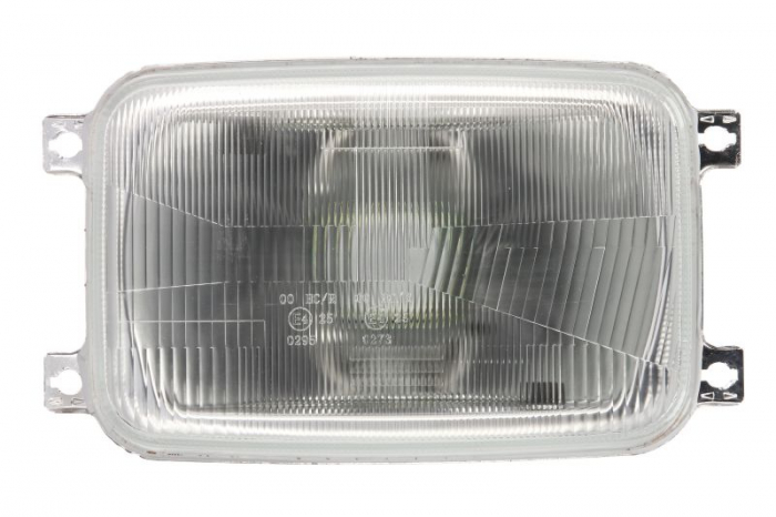 Far stanga dreapta (H4, manual, fara motor, culoare insert: argintiu) potrivit VOLVO F10, F12, F16, FL10, FL12, FL4, FL6, FL7, FS7 01.76-08.00