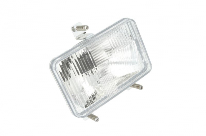 Far stanga dreapta (H4, manual, main bulb seal, culoare insert: crom platinat) potrivit MASSEY FERGUSON 100, 4000, 5000, 6000, 700, 800, 8000, 9000