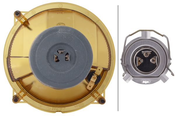 Far stanga/dreapta (H4/T4W, culoare insert: crom platinat) potrivit MERCEDES; RVI [2]