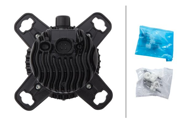 Far stanga/dreapta (LED, 12/24V, Funcții lumini: Faza scurtă, culoare insert: negru, inaltime: 126mm, latime: 125mm, diametru: 90mm) [2]