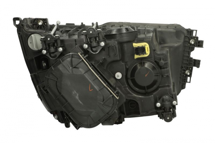 Far stanga (H1/H21W/H7/PY21W/W5W, manual, cu lumina de zi, culoare interior: crom, culoare indicator: transparent) potrivit MERCEDES ACTROS MP4 / MP5, ANTOS, AROCS 07.11- [2]